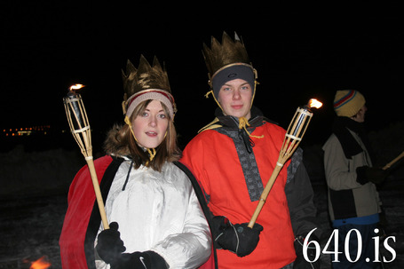 lfakngur og drottning hans