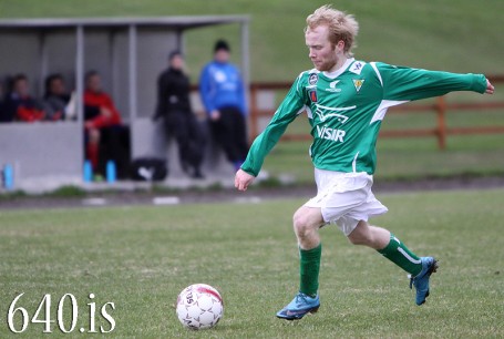 Bjarki jafnaði í blálokin.