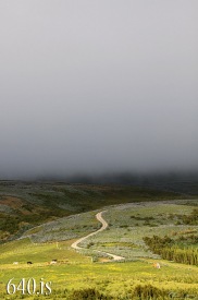 Ekki sást Dagmálaláin í kvöld.