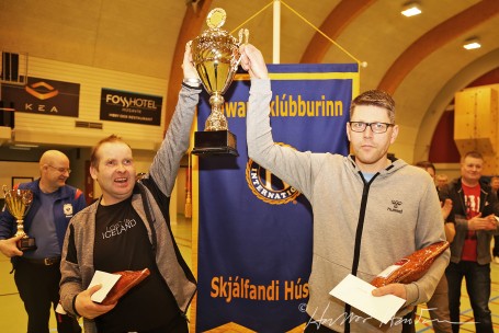 Örćfabrćđurnir Ásgrímur og Kristján Valur.